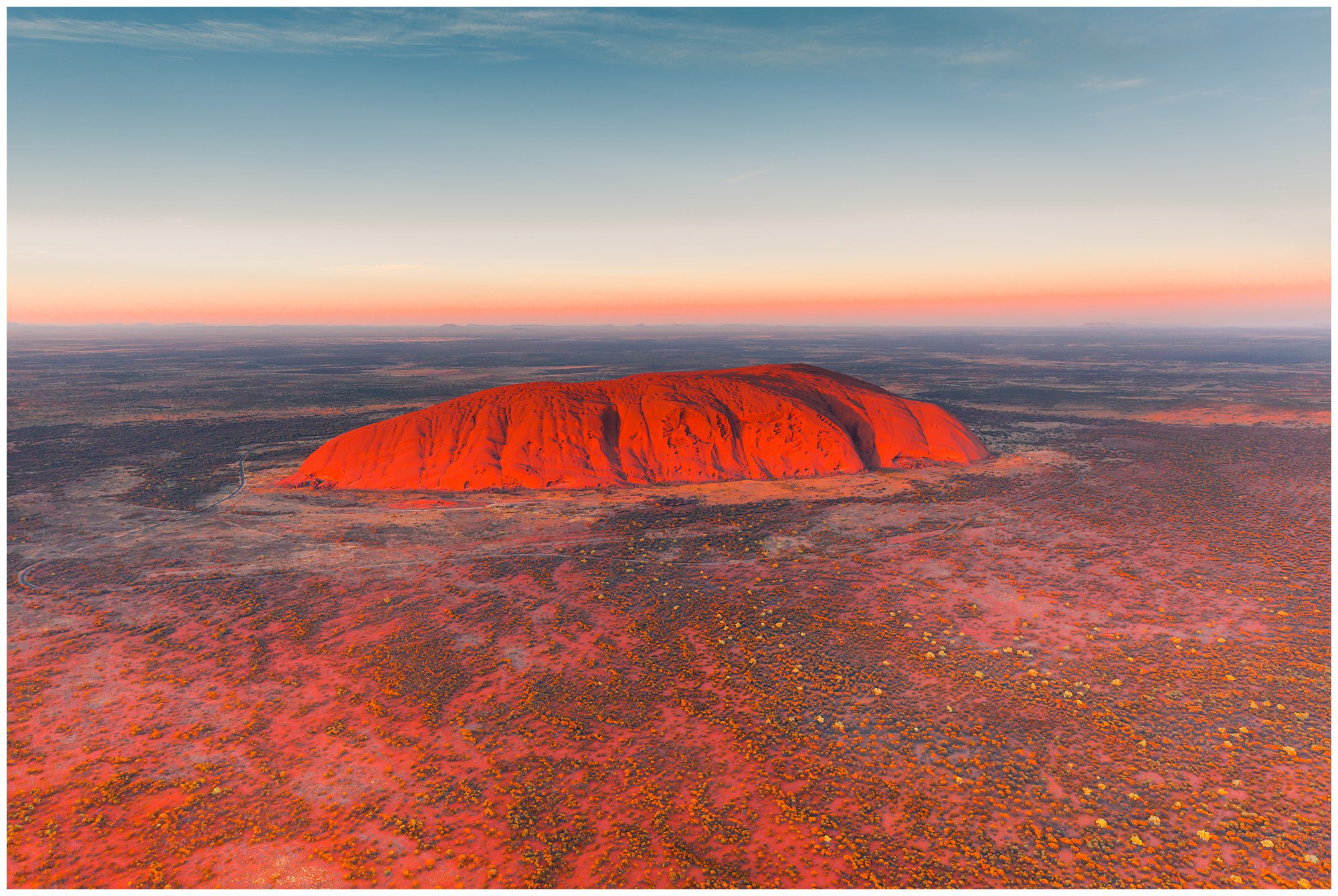 Photograph of Uluru 6 - Desert Red