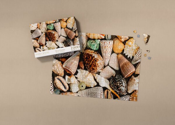 Sea Gems, shell Puzzle, 1000 Piece Puzzle