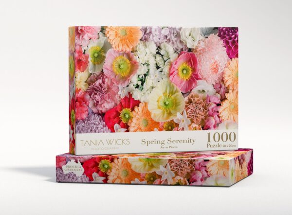 Spring Serenity Flower Puzzle