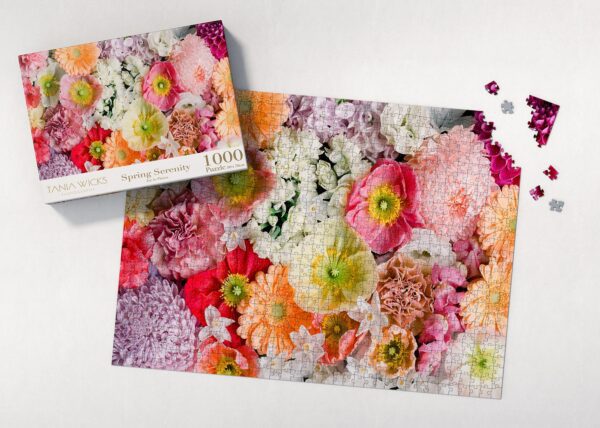 Spring Serenity Flower Puzzle