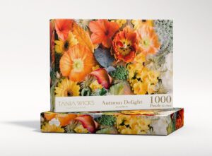 Autumn Delight 1000 piece flower puzzle